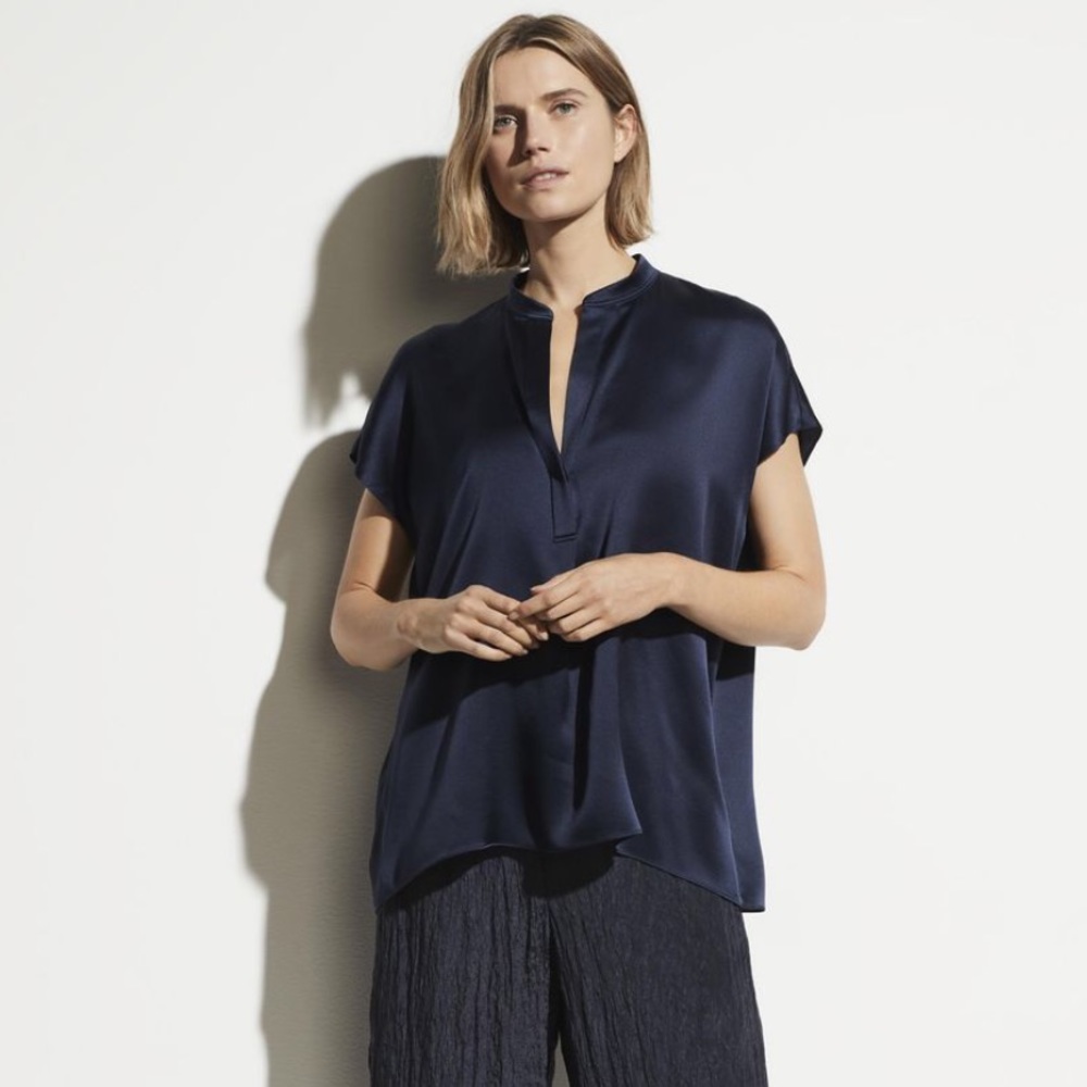 Vince Silk Shirt Size XS